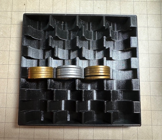 Token Sorting Tray - Extra Large (200 token slots) - C125