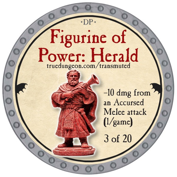 Figurine of Power: Herald - 2026 (Platinum) - C21