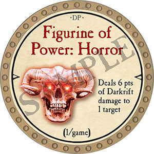 Figurine of Power: Horror - 2021 (Gold) - C154