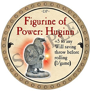 Figurine of Power: Huginn - 2025 (Gold) - C140