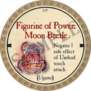 Figurine of Power: Moon Beetle - 2020 (Gold) - C157