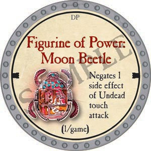 Figurine of Power: Moon Beetle - 2020 (Platinum) - C170