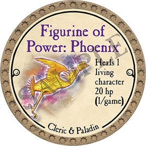 Figurine of Power: Phoenix - 2023 (Gold) - C154