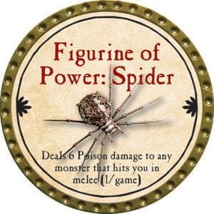 Figurine of Power: Spider - 2015 (Gold) - C206