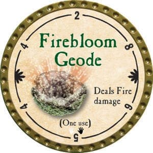 Firebloom Geode - 2015 (Gold) - C165