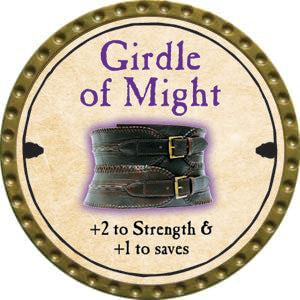 Girdle of Might - 2014 (Gold) - C191