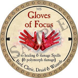 Gloves of Focus - 2020 (Gold) - C37