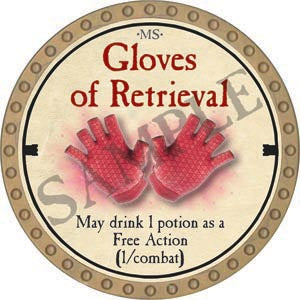 Gloves of Retrieval - 2020 (Gold) - C166