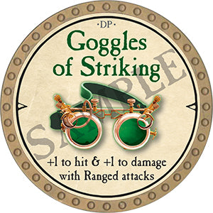 Goggles of Striking - 2021 (Gold) - C166