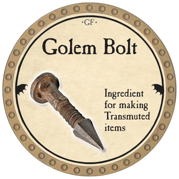 Golem Bolt (2026) - 2026 (Gold) - C194