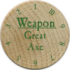 Great Axe - 2005a (Wooden) - C37