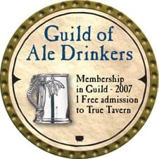 Guild of Ale Drinkers - 2007 (Gold) - C206