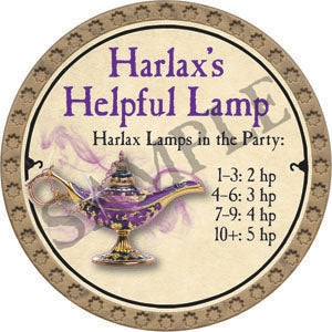 Harlax's Helpful Lamp - 2022 (Gold) - C189
