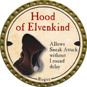 Hood of Elvenkind - 2014 (Gold) - C132