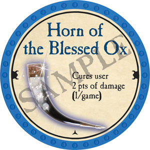 Horn of the Blessed Ox - 2018 (Light Blue) - C26