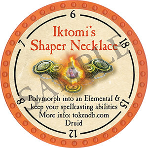 Iktomi's Shaper Necklace - 2019 (Orange) - C156