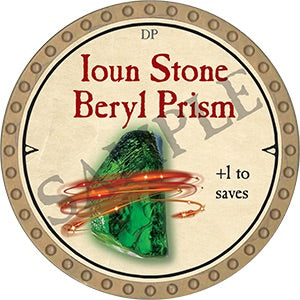 Ioun Stone Beryl Prism - 2021 (Gold) - C119