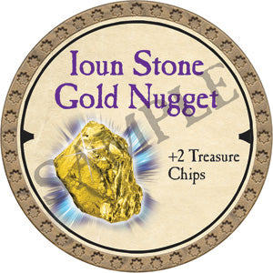 Ioun Stone Gold Nugget - 2019 (Gold) - C101