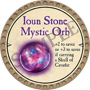Ioun Stone Mystic Orb - 2021 (Gold) - C156