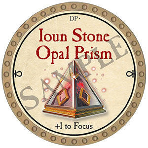 Ioun Stone Opal Prism - 2024 (Gold) - C9