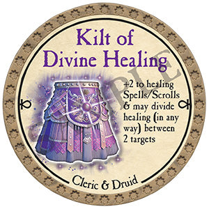 Kilt of Divine Healing - 2024 (Gold) - C179