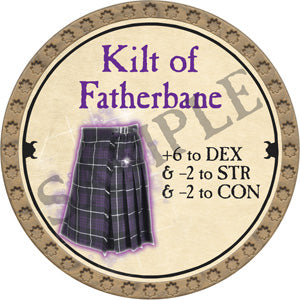 Kilt of Fatherbane - 2018 (Gold) - C145