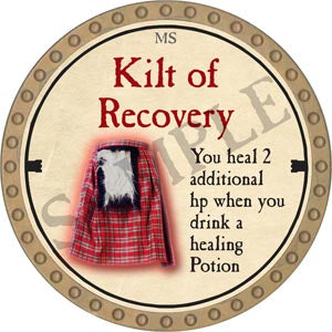 Kilt of Recovery - 2020 (Gold) - C157