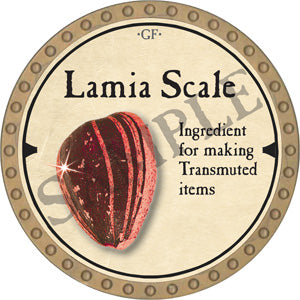Lamia Scale - 2019 (Gold) - C155
