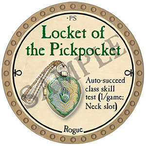 Locket of the Pickpocket - 2024 (Gold) - C185