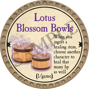 Lotus Blossom Bowls - 2018 (Gold) - C157