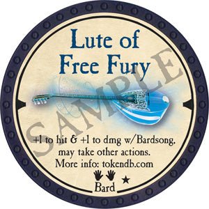 Lute of Free Fury - 2019 (Blue) - C64