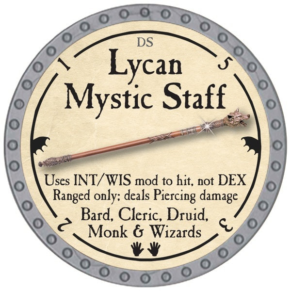 Lycan Mystic Staff - 2026 (Platinum) - C