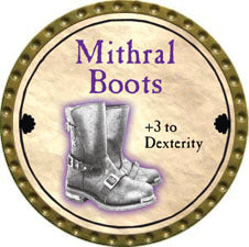 Mithral Boots - 2011 (Gold) - C007