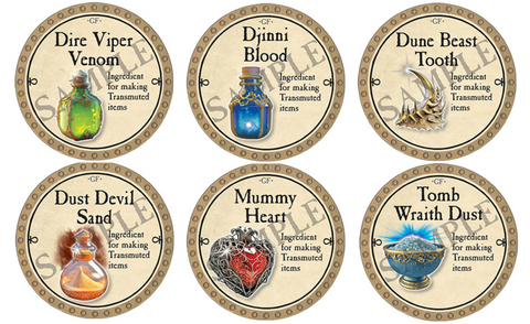 Monster Trophy Set - 2023 (Gold) - C3