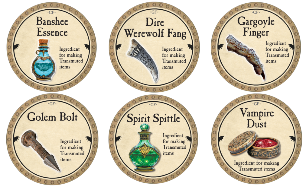 Monster Trophy Set - 2026 (Gold) - C3