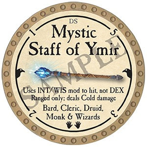 Mystic Staff of Ymir - 2025 (Gold) - C165
