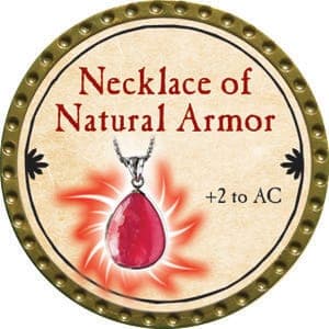 Necklace of Natural Armor - 2015 (Gold) - C214