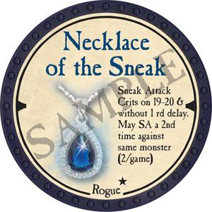 Necklace of the Sneak - 2019 (Blue) - C69