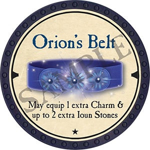 Orion’s Belt - 2019 (Blue) - C26