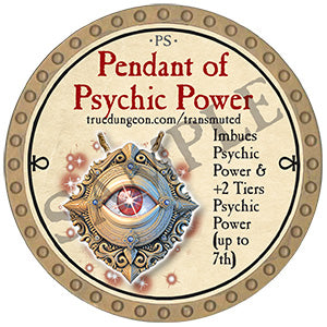 Pendant of Psychic Power - 2024 (Gold) - C208