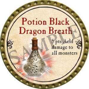 Potion Black Dragon Breath - 2016 (Gold) - C132