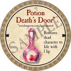 Potion Death's Door - 2020 (Gold) - C66