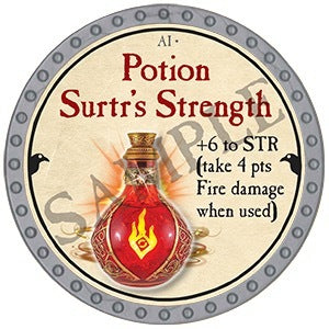 Potion Surtr's Strength - 2025 (Platinum) - C208