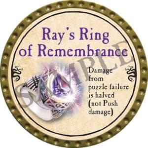 Ray's Ring of Remembrance - 2016 (Gold) - C214