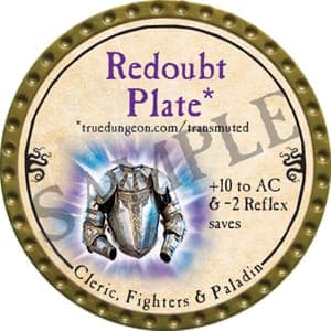 Redoubt Plate - 2016 (Gold) - C163