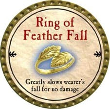 Ring of Feather Fall - 2009 (Gold) - C132