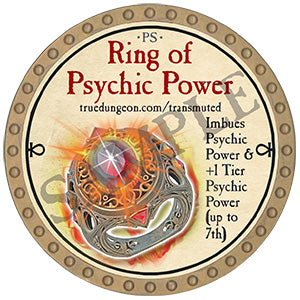 Ring of Psychic Power - 2024 (Gold) - C208