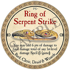 Ring of Serpent Strike - 2024 (Gold) - C144