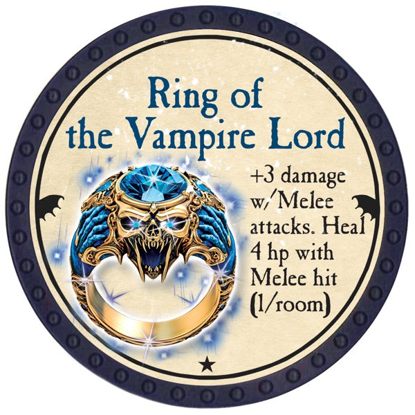 Ring of the Vampire Lord - 2026 (Blue) - C207