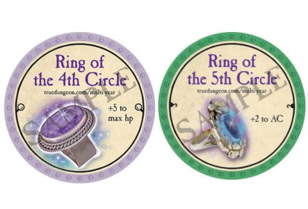 Ring of the 4th & 5th Circle Set - C38